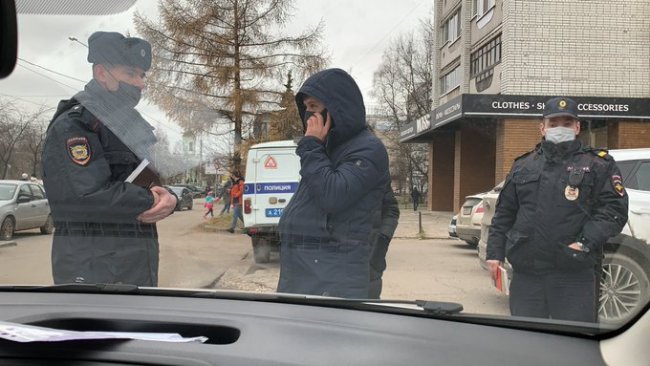 В Вологде полицейские задержали участников профсоюза «Альянс врачей»
